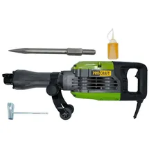 PROCRAFT PSH2600 Abbruchhammer 1200 W 50 J 1400 Schläge / min + Koffer