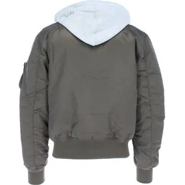 Alpha Industries Ma-1 D-tec Jacke Rep.Grey S