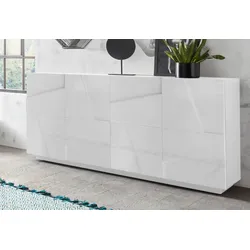 Sideboard INOSIGN "PING", weiß (weiß hochglanz lack), Sideboards, Breite 162,5 cm