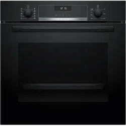 Herdset groß AutoClean Ecoclean mit 80 cm Glaskeramik Kochfeld HBD632LS81 (HBG537BB3 + PKC845FP1D) 