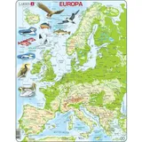 Larsen Puzzle Europa (physisch), Puzzleteile