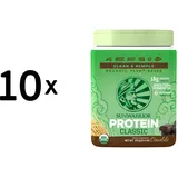 SunWarrior Protein Classic Organic Schokolade Pulver 375 g