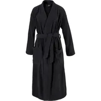 Egeria Bademantel Topas Schwarz M