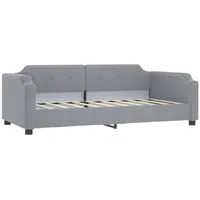 VidaXL Tagesbett Hellgrau 90x190 cm Stoff