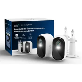 Arlo E3 HD Schwarz/Weiß