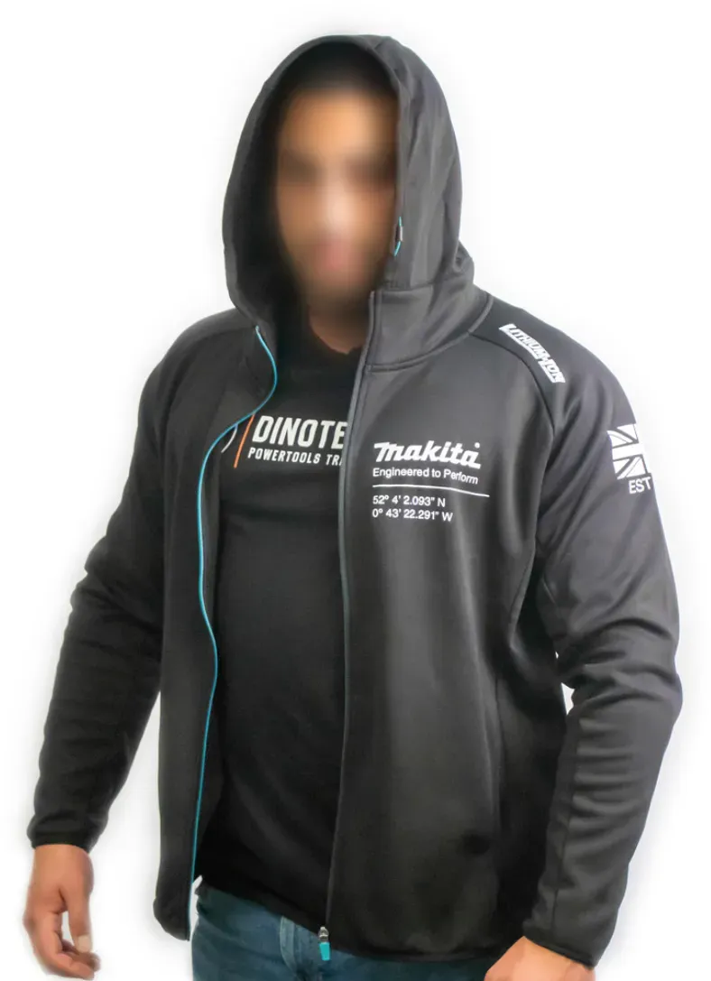 Makita Kapuze / Hoodie Jacke L Polyester Arbeit und Freizeit ( 98P1818-L )