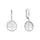 VIVANCE Ohrhänger Lebensbaum Zirkonia weiß 925/- Sterling Silber