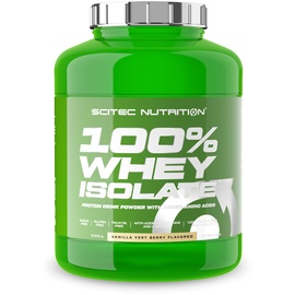 Scitec Nutrition 100% Whey Isolate 2000g Dose, Vanille-Waldfrüchte