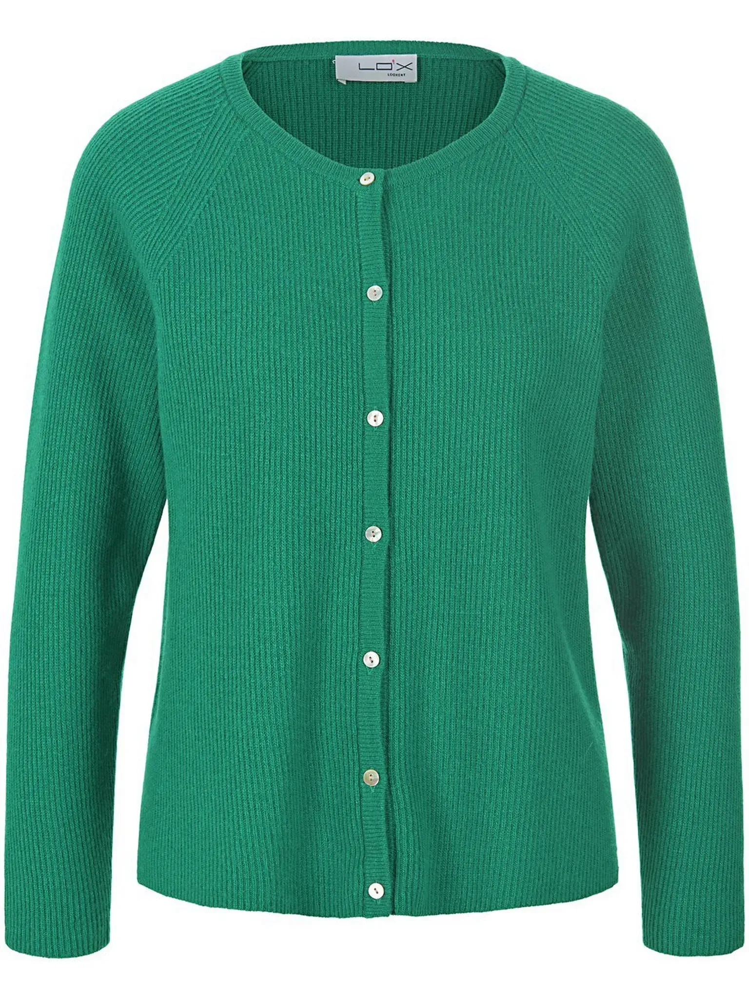 Le cardigan 100% laine vierge  Looxent vert