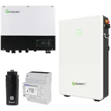 Growatt SPH4000 Hybridwechselrichter 13,0 kWh Solarspeicher-Set