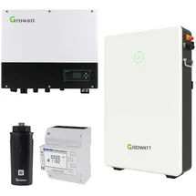 Growatt SPH4000 Hybridwechselrichter 13,0 kWh Solarspeicher-Set