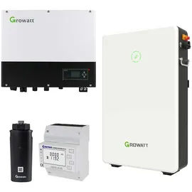 Growatt SPH4000 Hybridwechselrichter 13,0 kWh Solarspeicher-Set