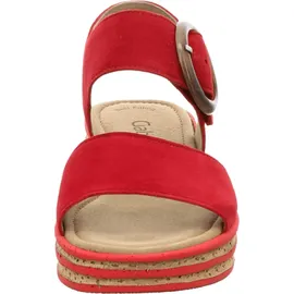 Gabor Riemchensandale Damen Rot 42