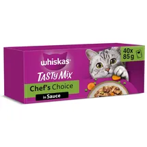 Whiskas Tasty Mix Chef's Choice in Sauce 40 x 85 g