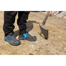 Haix CONNEXIS Safety+ GTX low grau/blau S3