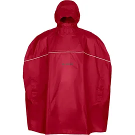 Vaude Regenponcho Rot L