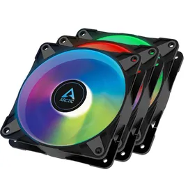 Arctic P12 PWM PST A-RGB 0dB schwarz, 3er-Pack (ACFAN00232A)