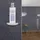 Relaxdays Seifenspender 500ml Grau