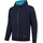 Rusty Stitches Peter Motorradjacke Blau/Schwarz M