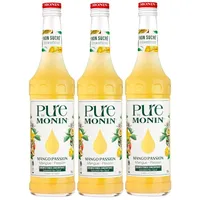 Monin Sirup Pure Mango-Passion 700ml - Cocktails Milchshakes (3er Pack)
