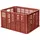 Basil Fahrradkiste Crate L Terra Red