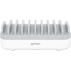 Manhattan 10-Port USB Power Delivery-Ladestation 120 W
