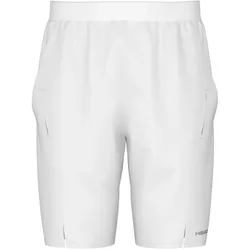 Head Tennishose Performance Short 2024 (4-Wege-Stretch, feuchtigkeitsabsorbierend) kurz weiss Herren
