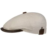 Lierys Flat Cap (1-St) Schirmmütze mit Schirm, Made in Italy beige|braun 59 cm