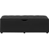Home Affaire Truhenbank Knobbed Grau 120 x 42 x 40 cm