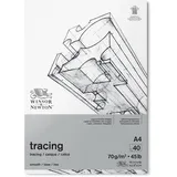 WINSOR & NEWTON Transparentpapier im Block 40 Blatt 70 g/m2 DIN A4