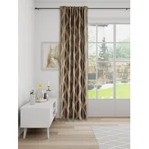 Homing Vorhang HOMING "Marla" Gr. 1, grau (stahlgrau), B:140cm H:245cm, Polyester, Gardinen, Fertigschal