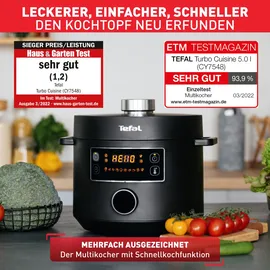 Tefal Multikocher schwarz 50,0 l