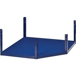 Eckbodenteil LOGS 230 H260xB540xT390mm blau RAL 5022 LOGS - LOGS 230 RAL 5022