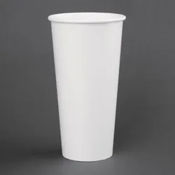 Gastronoble Fiesta 90 mm recycelbare Pappbecher für Kaltgetränke (1000 Stück)