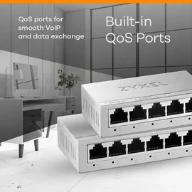 ZyXEL GS-108B v3 8 Ports Netzwerk Switch 8 Port 2000 MBit/s