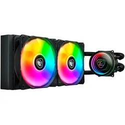 COUGAR Wasserkühlung "CPU Wasserkühlungsblock, Poseidon Elite 240 ARGB", schwarz (schwarz, 240), Computer-Kühler