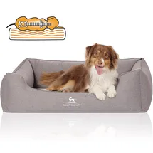 Knuffelwuff Hundebett Leano XXXL 155 x 105 cm grau