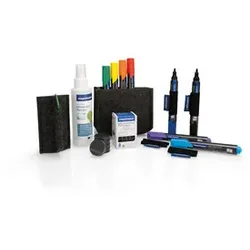 MAGNETOPLAN Whiteboard Zubehör Set Essential grau 1230901 25 Teile