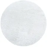 Teppiche Brilliant 4200 Hochflorteppich 80 cm weiß