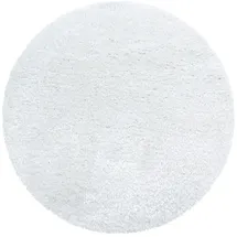 Ayyildiz Teppiche Brilliant 4200 Hochflorteppich 80 cm weiß
