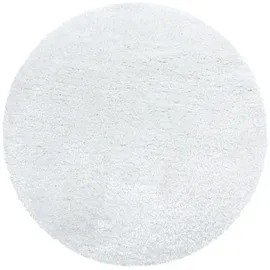 Ayyildiz Teppiche Brilliant 4200 Hochflorteppich 80 cm weiß