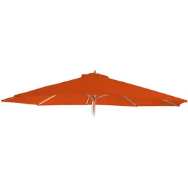 Mendler Ersatzbezug für Sonnenschirm Ø 3 m Polyester Terracotta