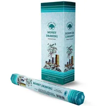 Saraswati Räucherstäbchen Grenn Tree "Money Drawing" Hexa 20St.