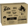 Megapack: 80 x 85 g Felix "So gut wie es aussieht" Pouches Fleisch- Mixpaket Katzenfutter nass