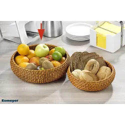Contacto Korb, rund, bauchig, 34,5 cm
