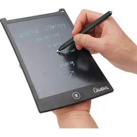 casativo LCD-Schreibtafel (21,5 cm) mit präzisem Eingabestift – Elektronisches Zeichentablett für Notizen & Skizzen, inkl. Batterie