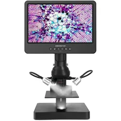 Andonstar AD249S-P 10,1" 3-Linsen HDMI Digital-Münzmikroskop