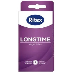 «Longtime» Länger Lieben, Kondome für ein langes Liebesspiel (8 Kondome) 8 St