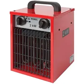 Perel Heizlüfter 2000 W Rot