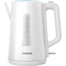 PHILIPS HD9318/00 Series 3000 1.7 Liter, Wasserkocher, Weiß